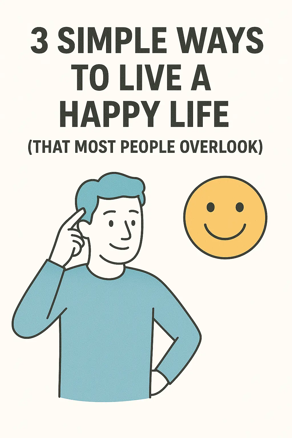 3 Simple Ways to Live a Mindful Happy Life (That Most People Overlook)