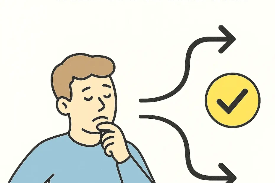 How to Make the Right Choice When You're Confused