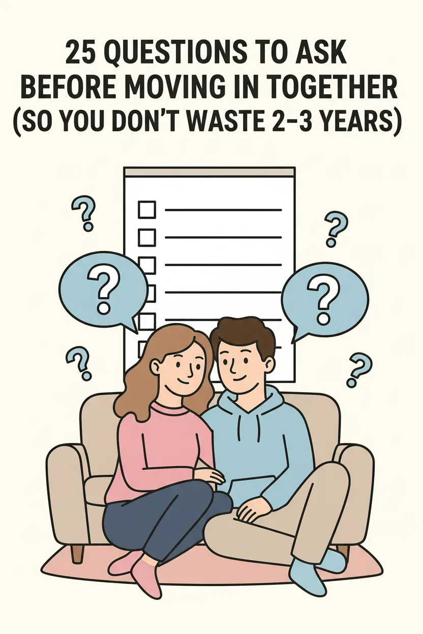 25 Questions To Ask Before Moving In Together (So You Don’t Waste 2–3 Years)