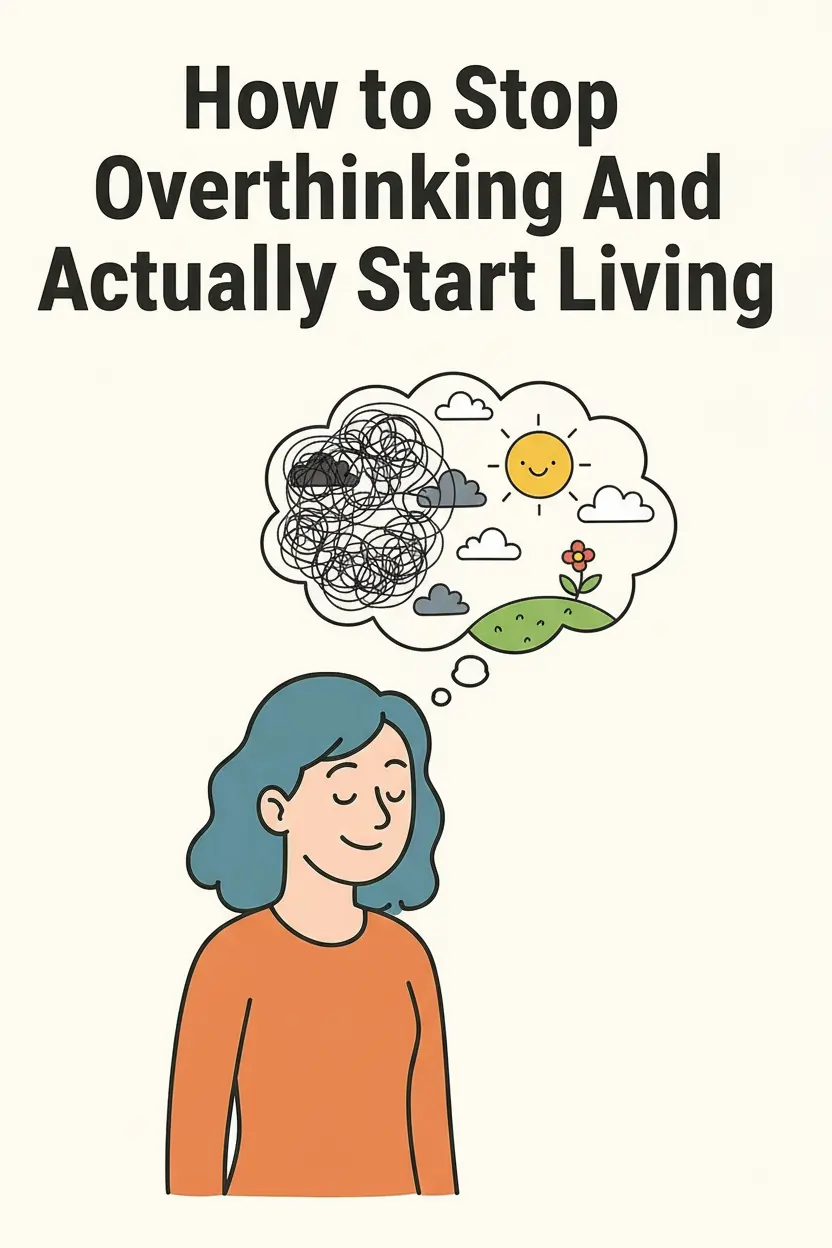 How to Stop Overthinking And Actually Start Living